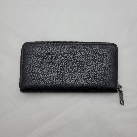 Coach Accordian Textured Leather Wallet - Picture 2 of 10